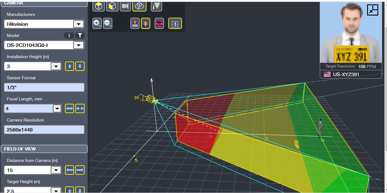 Lựa chọn cấu hình camera, tính toán vị trí lắp đặt camera